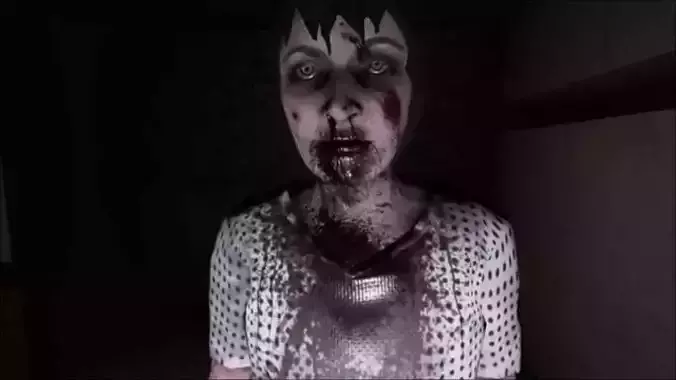 Zombie Female Character - Jill Free low-poly 3D model