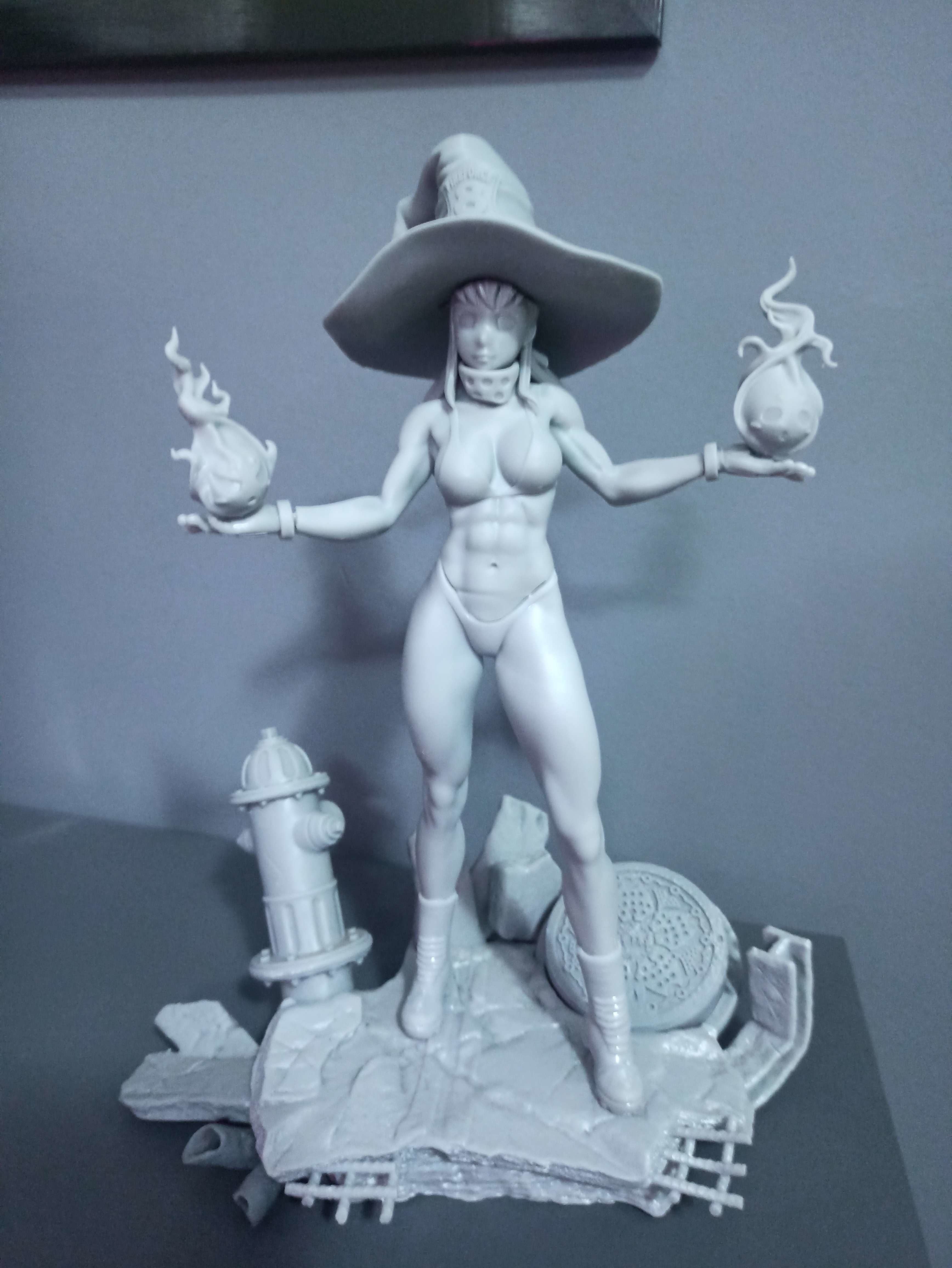 Maki Oze Fire Force anime plus Bikini version 3D print model_7