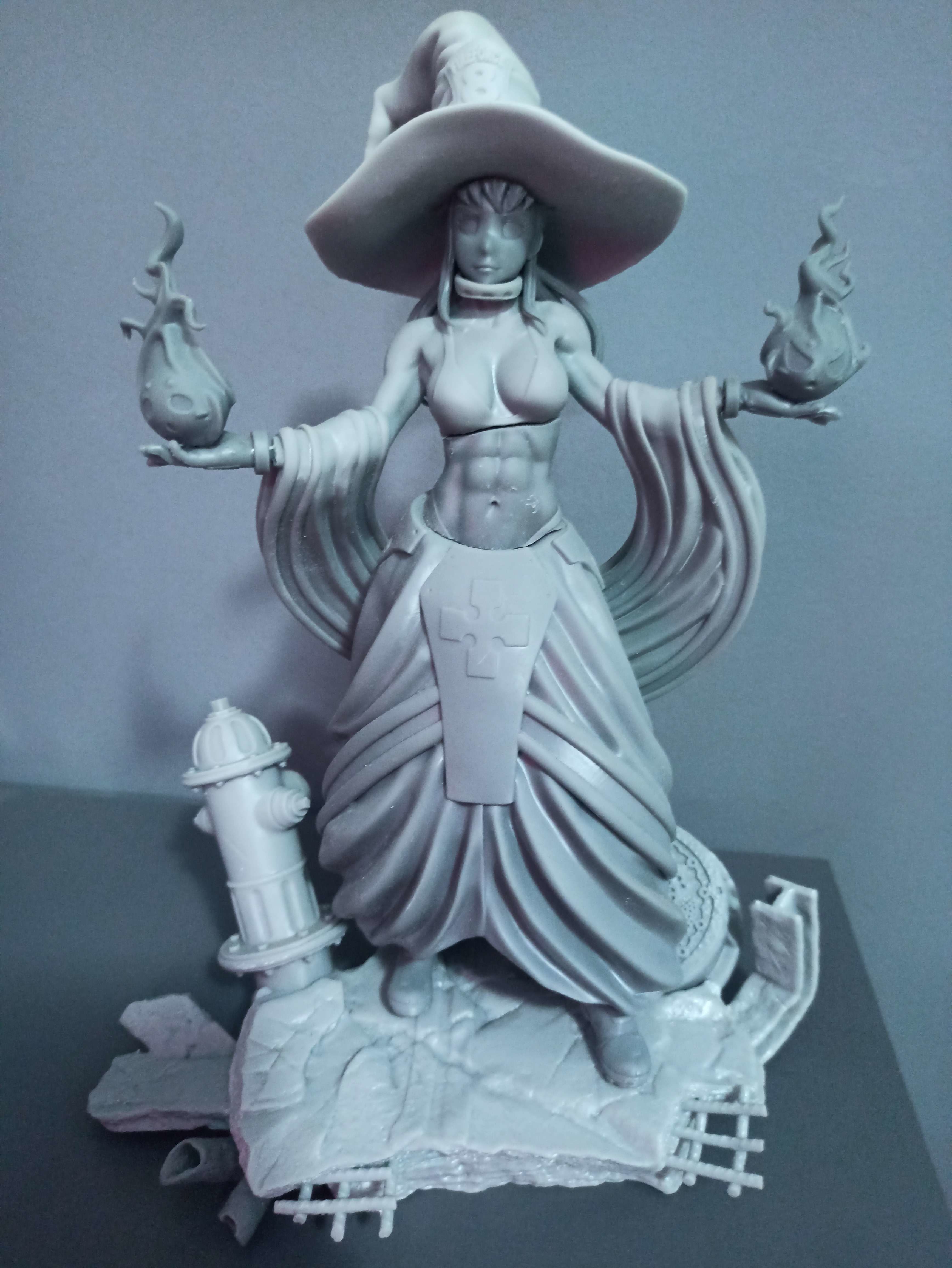 Maki Oze Fire Force anime plus Bikini version 3D print model_6
