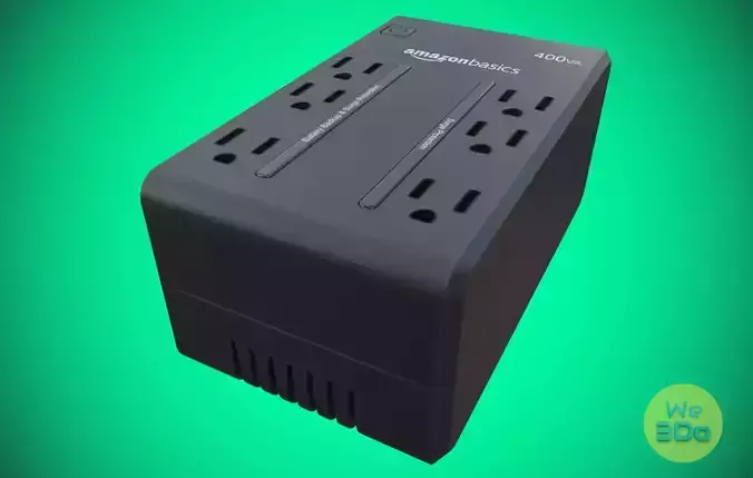 Amazon UPS - Uninterruptible Power Supply Low-poly 3D model