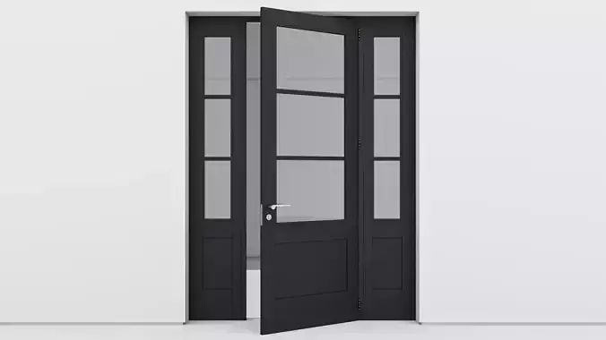 Aluminium door 167