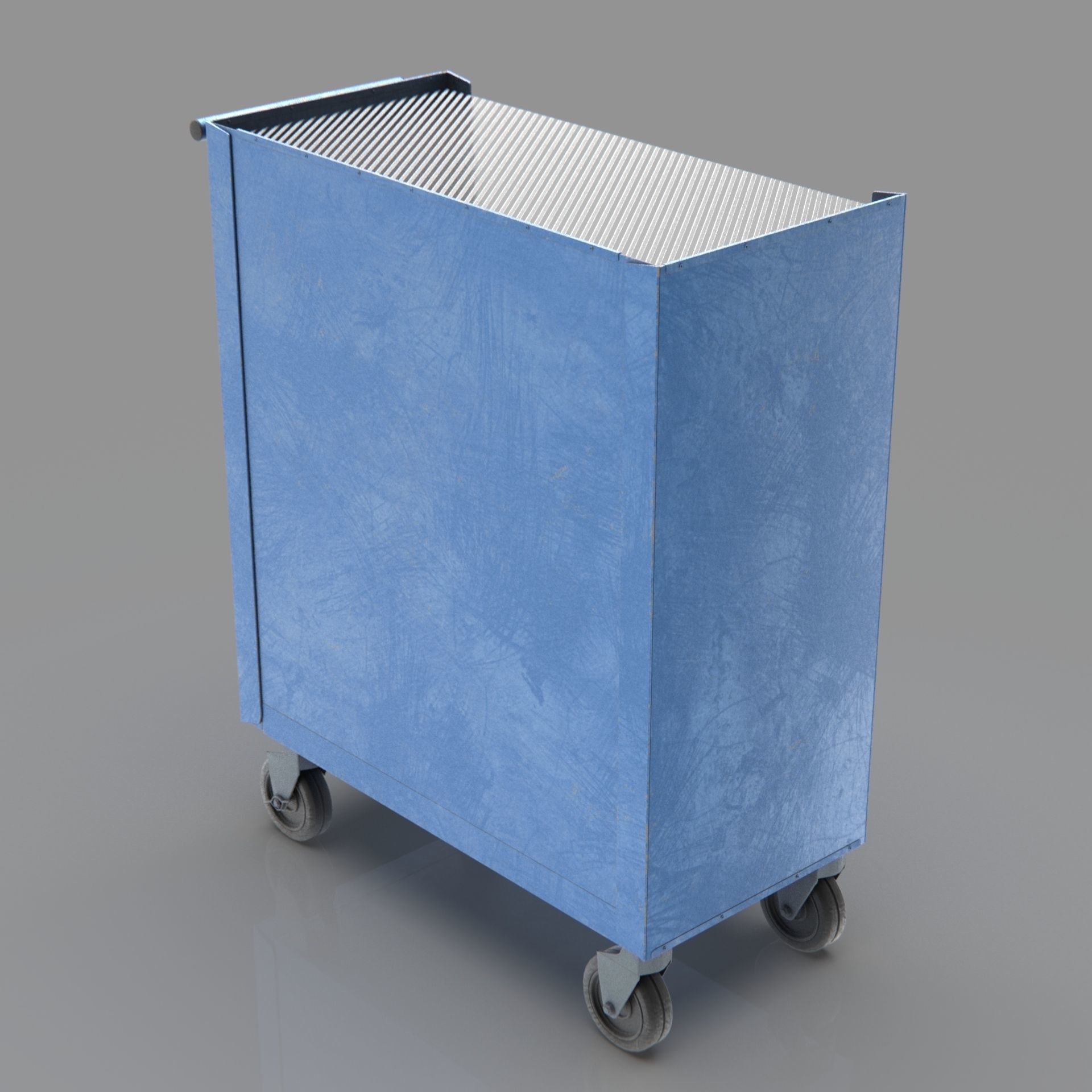 Trolley Toolbox Workshop 3D model_16