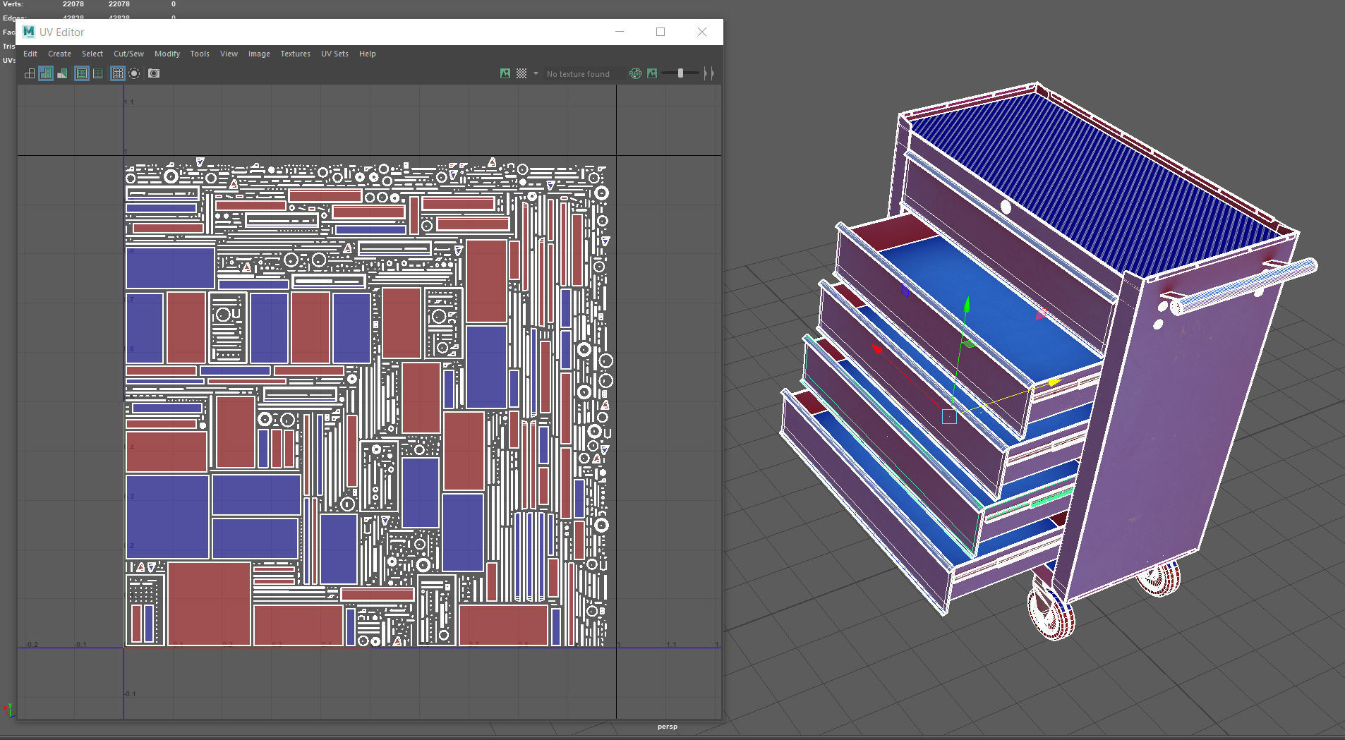 Trolley Toolbox Workshop 3D model_13