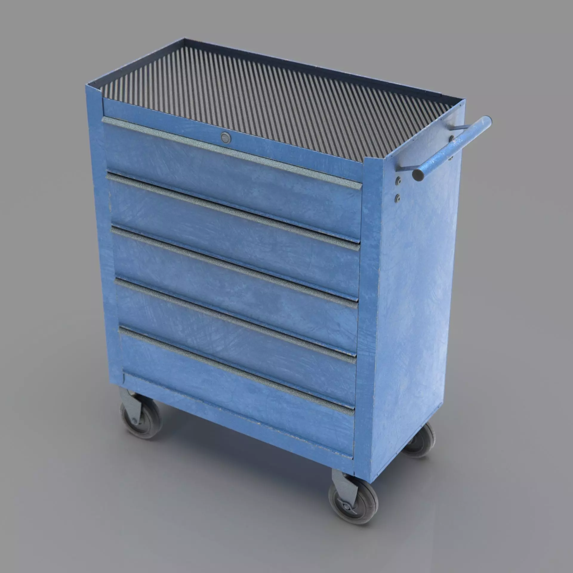 Trolley Toolbox Workshop 3D model_0