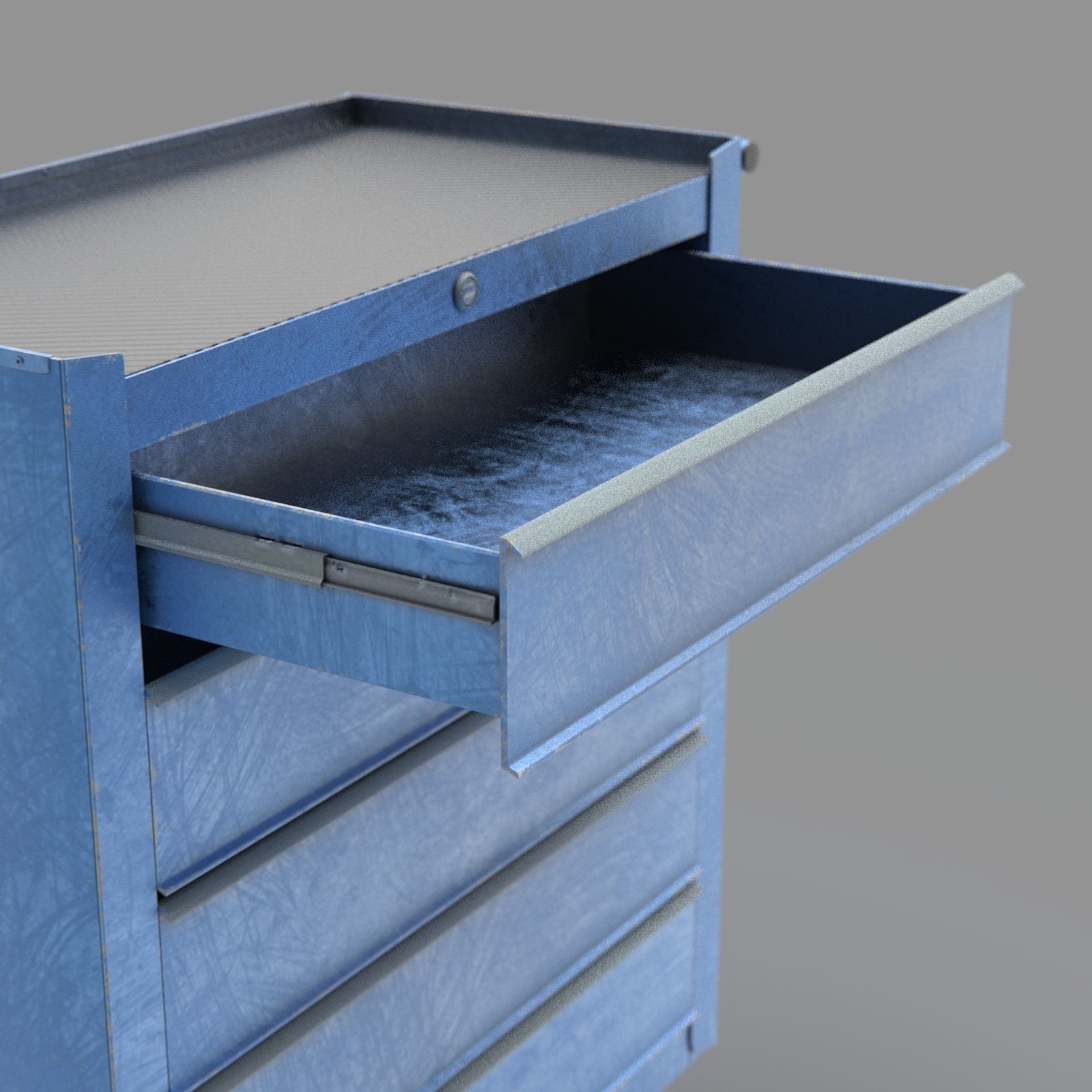 Trolley Toolbox Workshop 3D model_15