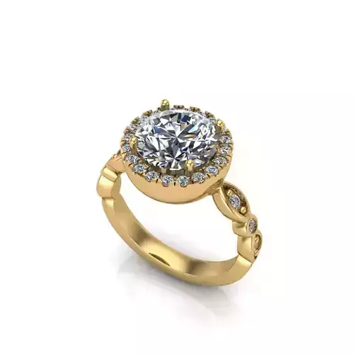 Solitaire Wedding Engagement Women Ring
