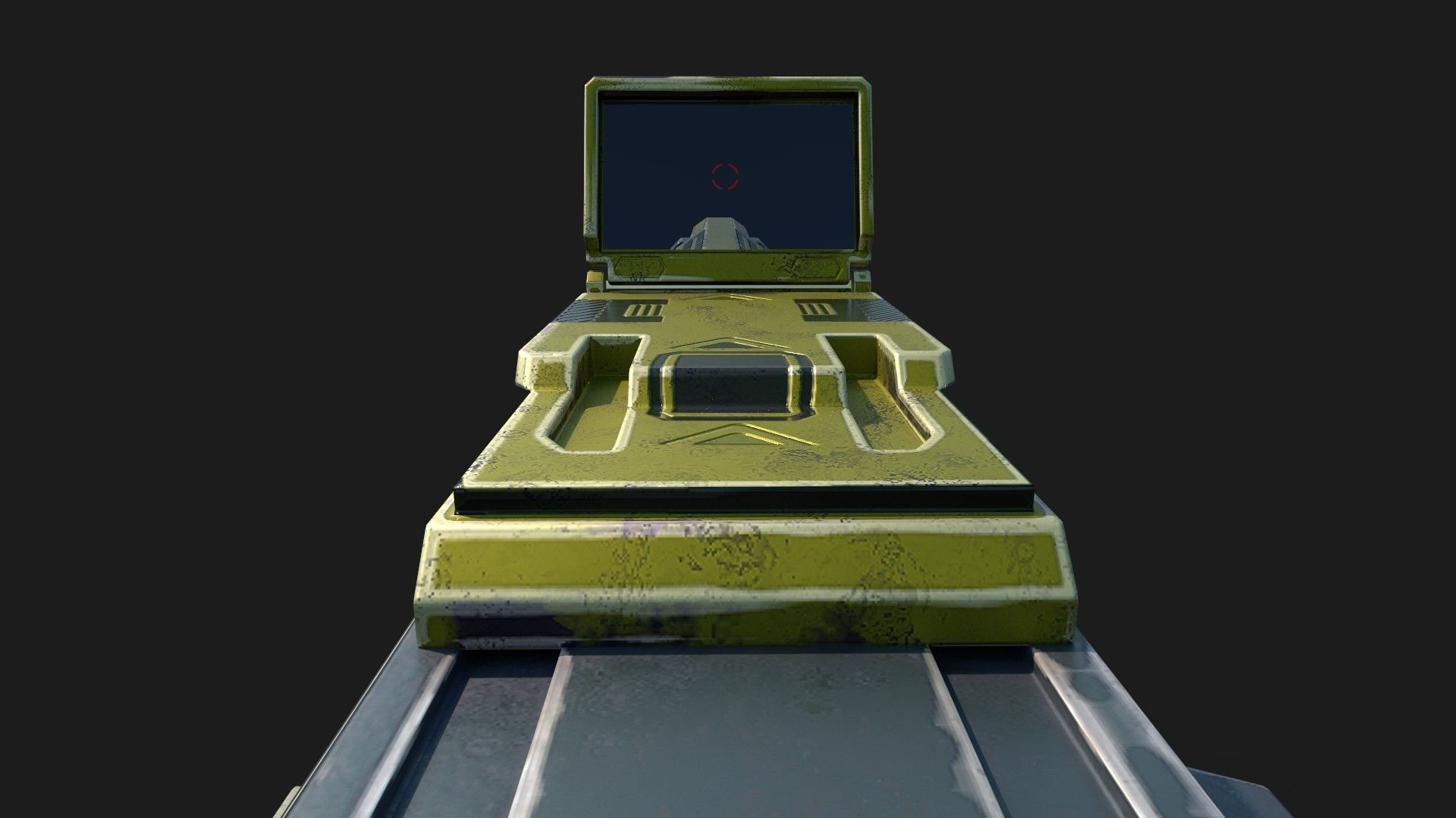 Sci-Fi Rifle - AR MKX IV Low-poly 3D model_5