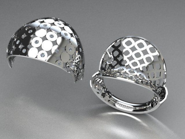 jewelry ring 3D print model_6
