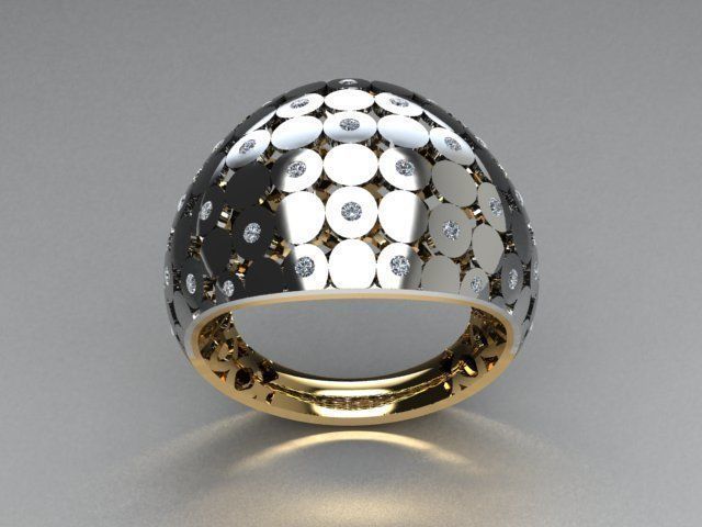 jewelry ring 3D print model_11