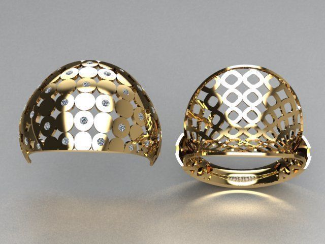 jewelry ring 3D print model_7