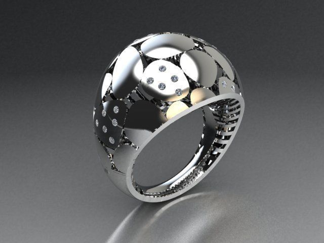 jeewlry ring 3D print model_2
