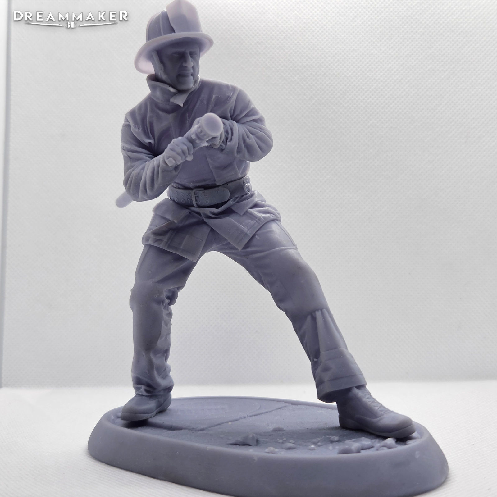 Firefighter in Action 3D print model_9