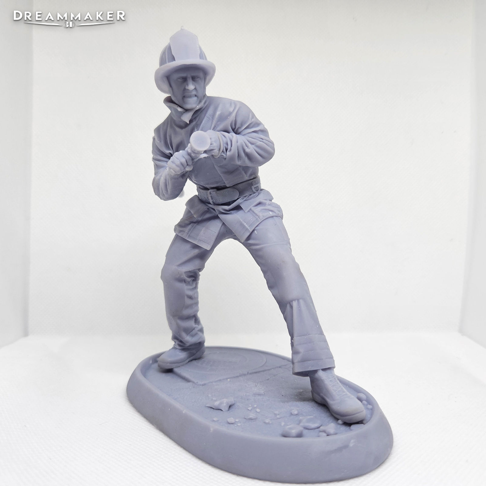 Firefighter in Action 3D print model_13