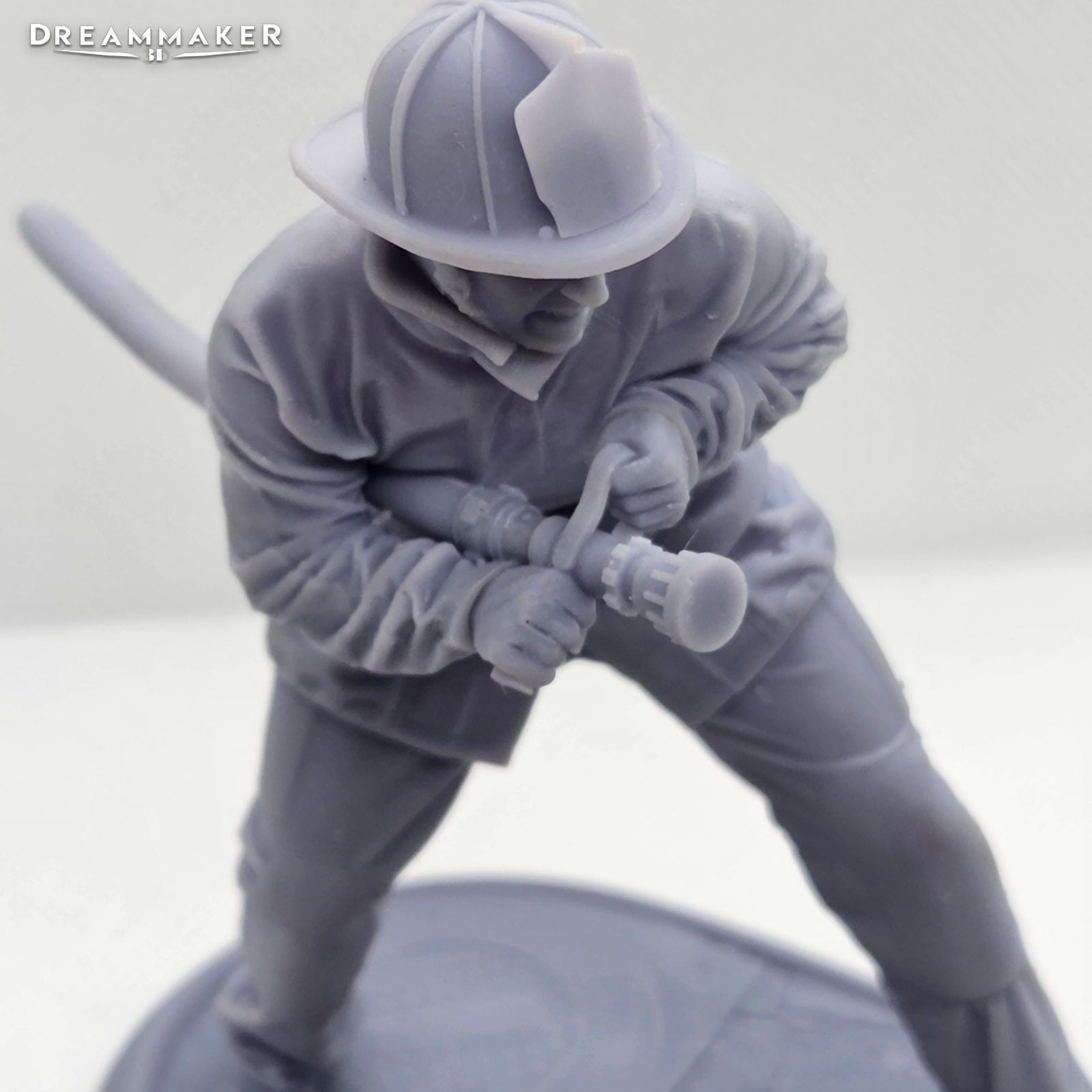 Firefighter in Action 3D print model_12