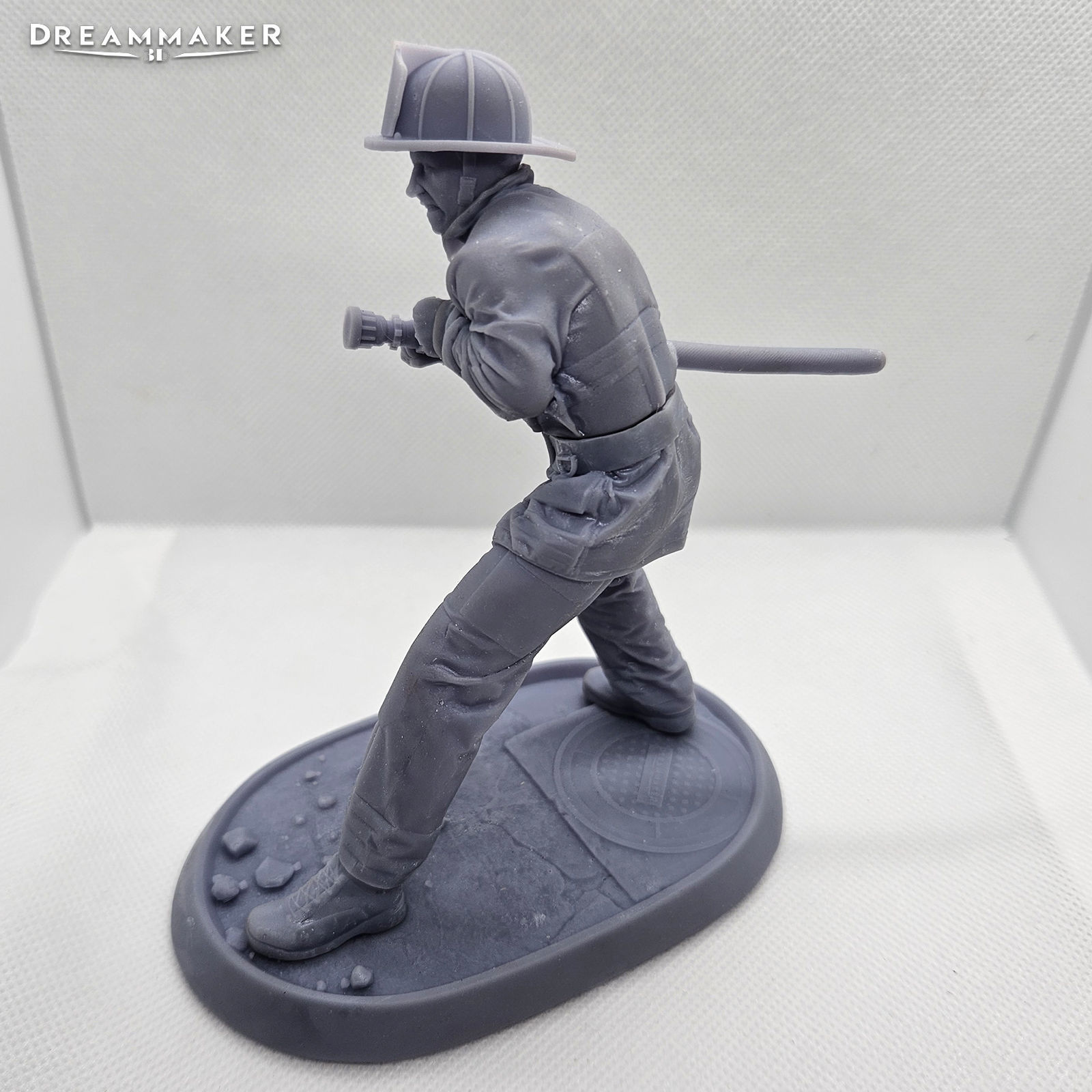 Firefighter in Action 3D print model_8