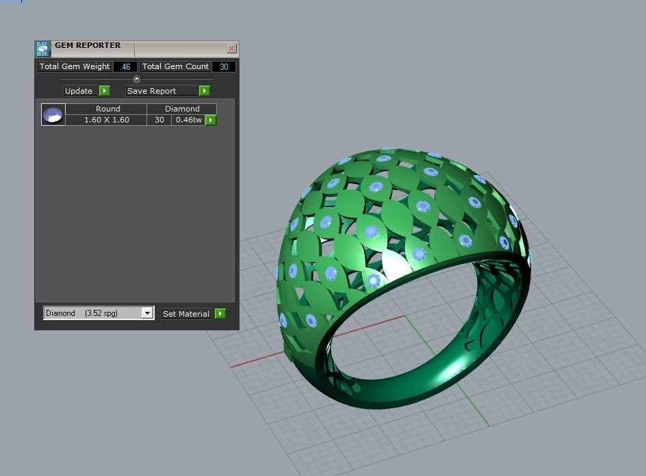 jewelry ring 3D print model_8