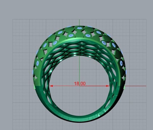 jewelry ring 3D print model_11