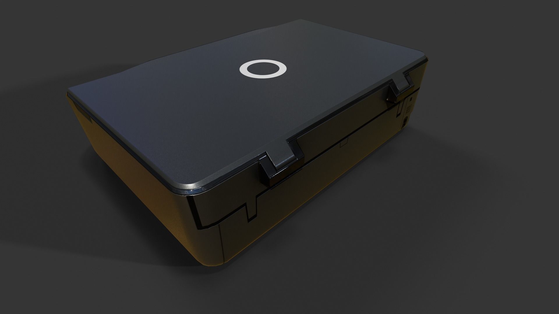 Printer V01 - Low Poly Low-poly 3D model_13