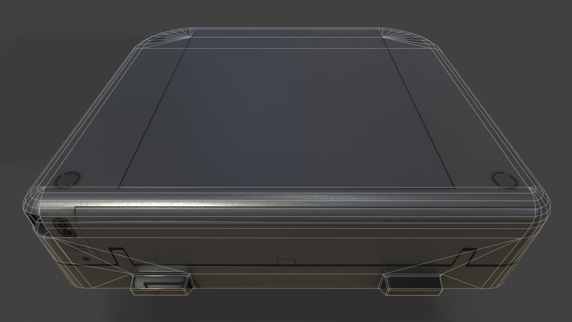 Printer V01 - Low Poly Low-poly 3D model_10