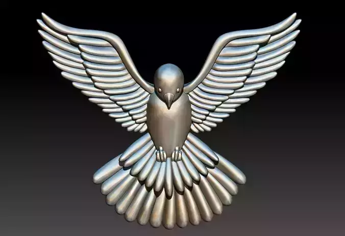 Holy Spirit - Dove - Espirito Santo 3D print model