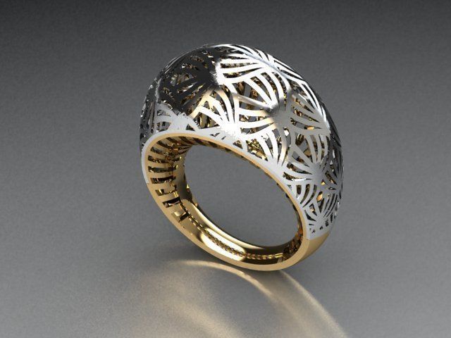 jewelry ring 3D print model_2