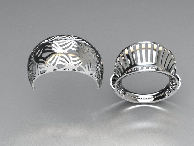jewelry ring 3D print model_4