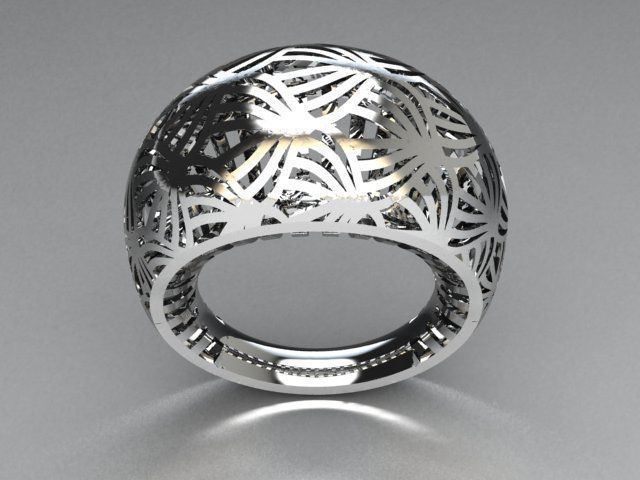 jewelry ring 3D print model_1