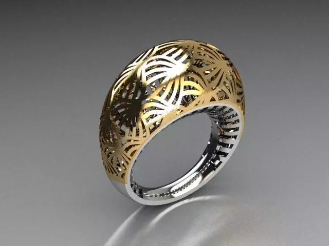 jewelry ring 3D print model_0