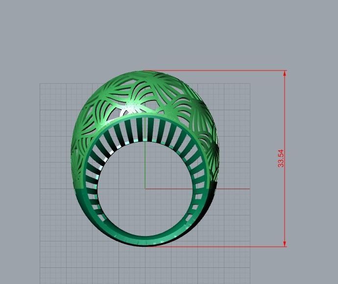 jewelry ring 3D print model_11