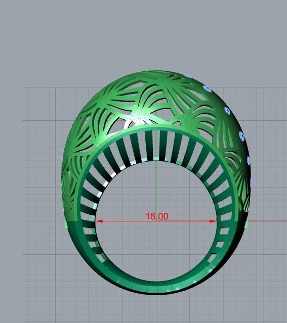 jewelry ring 3D print model_11