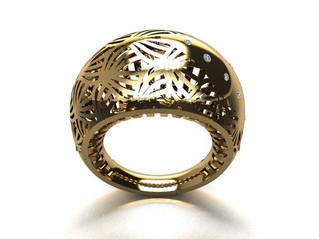 jewelry ring 3D print model_2