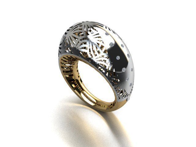 jewelry ring 3D print model_1