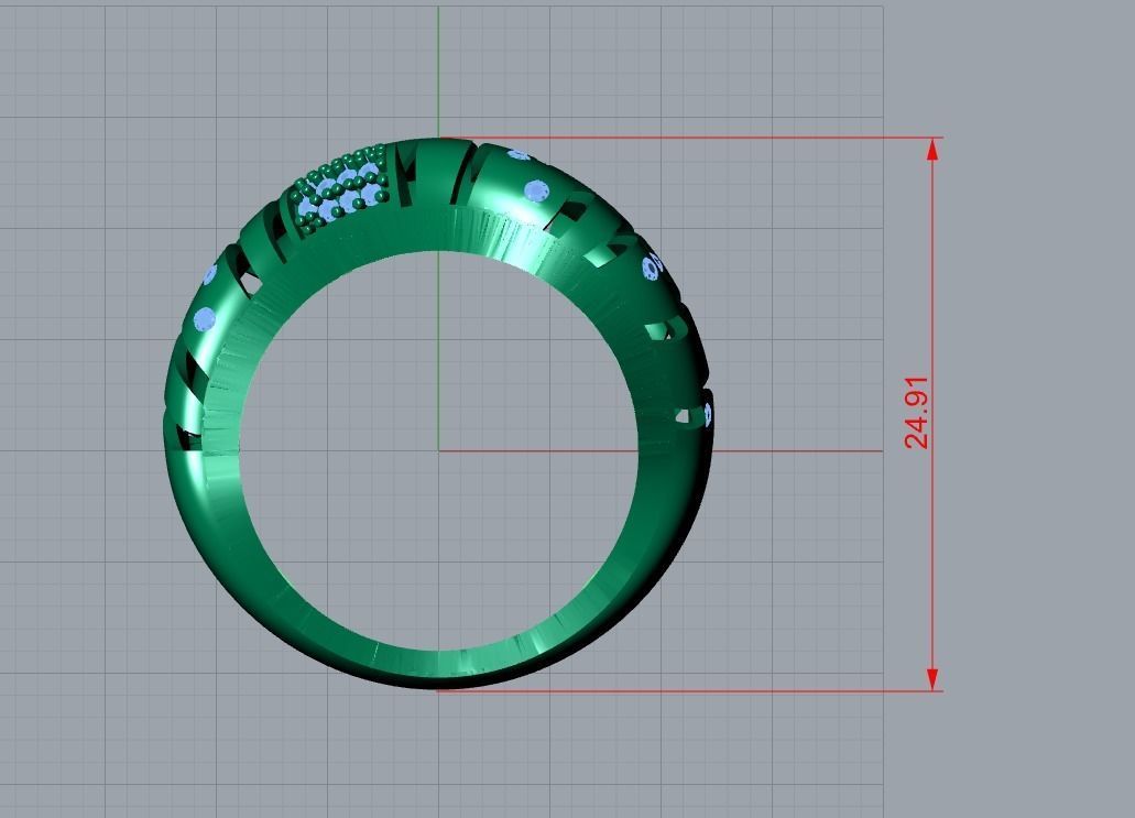 jewelry ring 3D print model_12