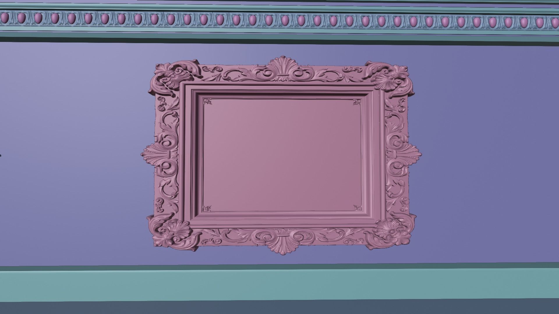 Louvre Art Gallery 3D model_8