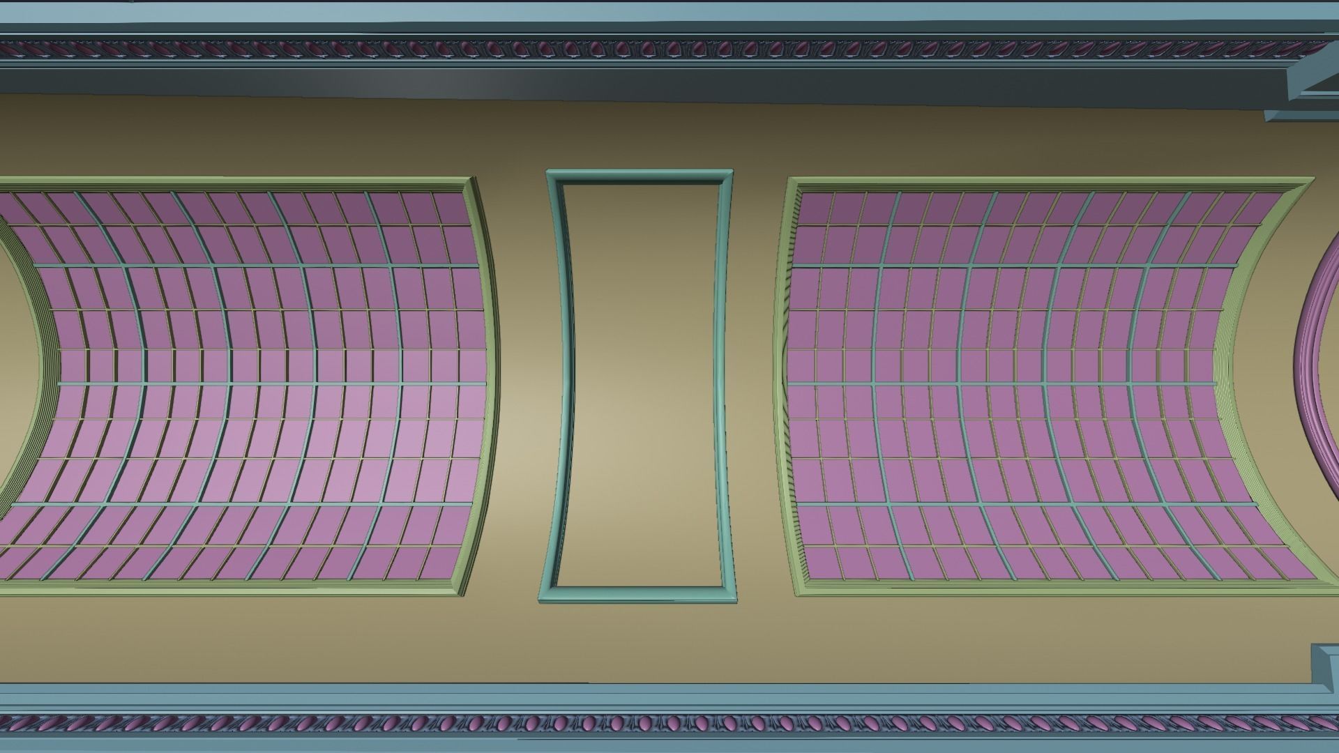 Louvre Art Gallery 3D model_6