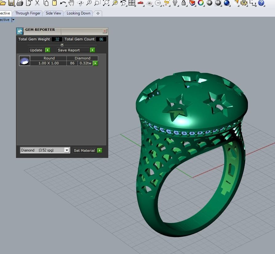 jewelry ring 3D print model_9