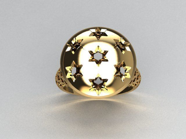 jewelry ring 3D print model_4