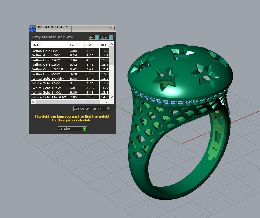 jewelry ring 3D print model_8