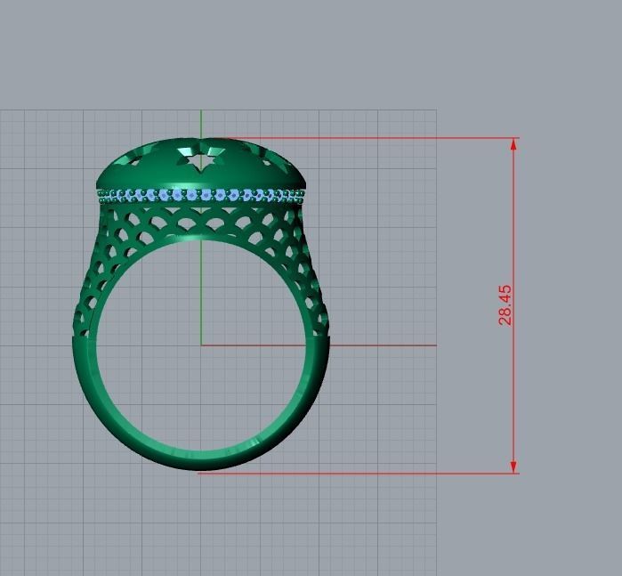 jewelry ring 3D print model_13