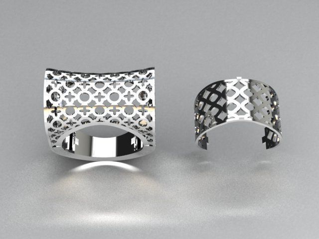 jewelry ring 3D print model_5