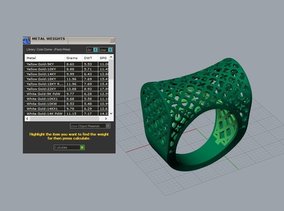 jewelry ring 3D print model_6