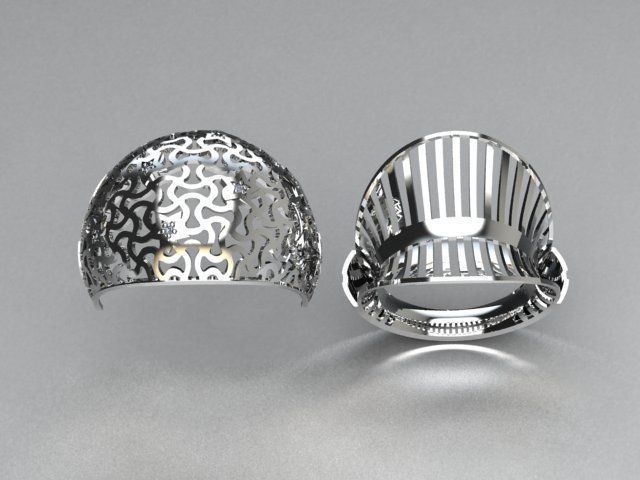 jewelry ring 3D print model_5