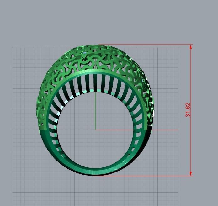jewelry ring 3D print model_12