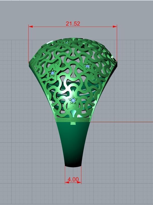 jewelry ring 3D print model_13