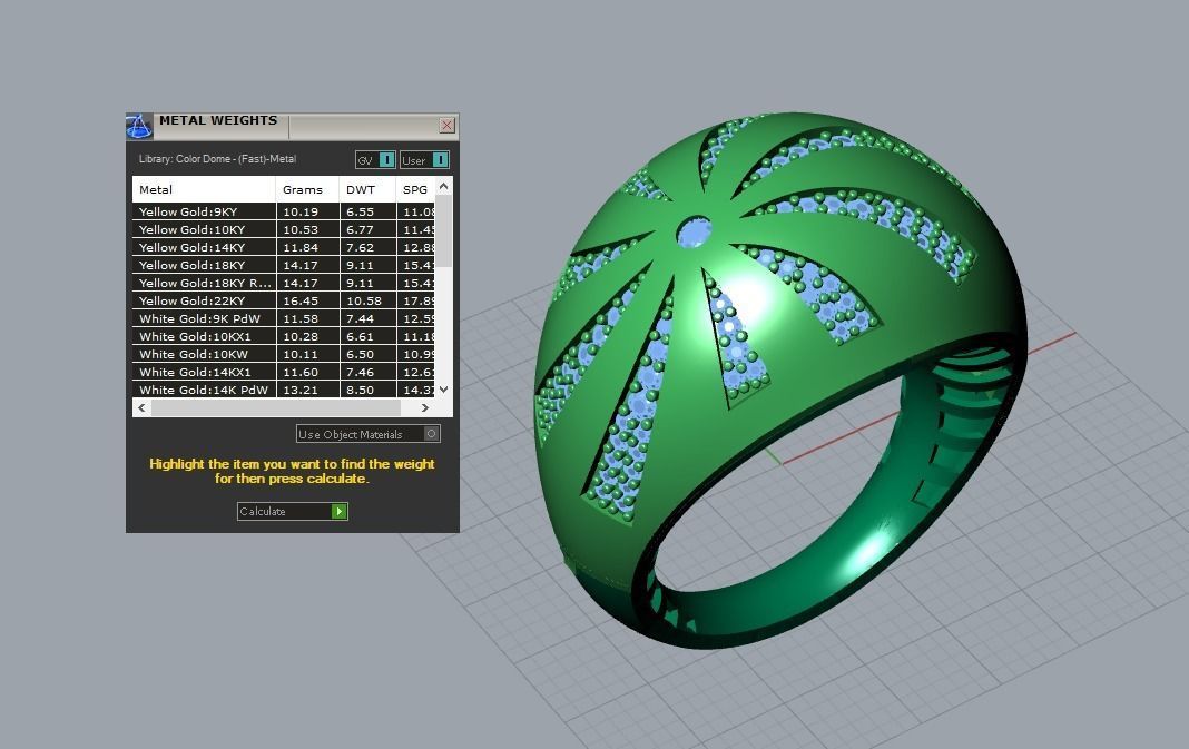 jewelry ring 3D print model_8