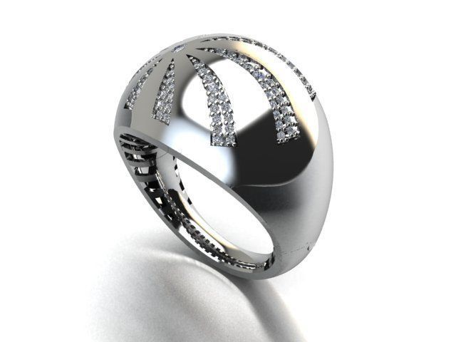 jewelry ring 3D print model_5