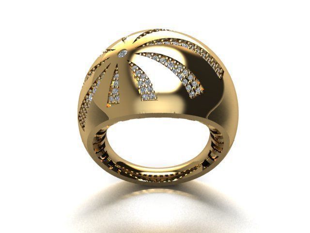 jewelry ring 3D print model_4