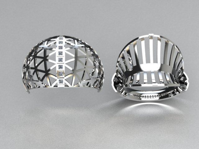 jewelry ring 3D print model_5