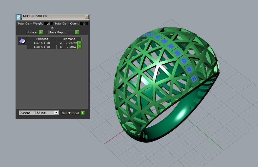 jewelry ring 3D print model_8