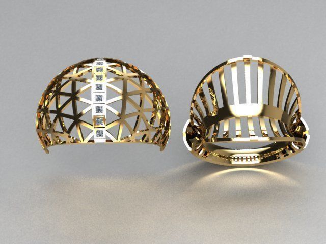 jewelry ring 3D print model_4